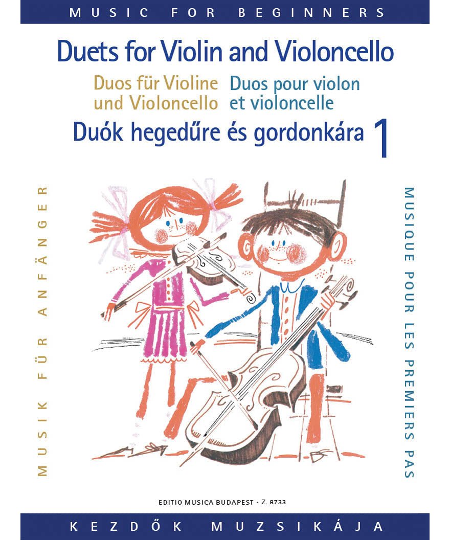 Duets for Violin and Violoncello for Beginners - Remenyi House of Music