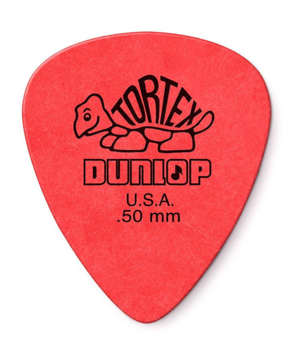 Dunlop 418P.50 Tortex Standard .50mm Red Guitar Picks, 12 - Pack - Remenyi House of Music