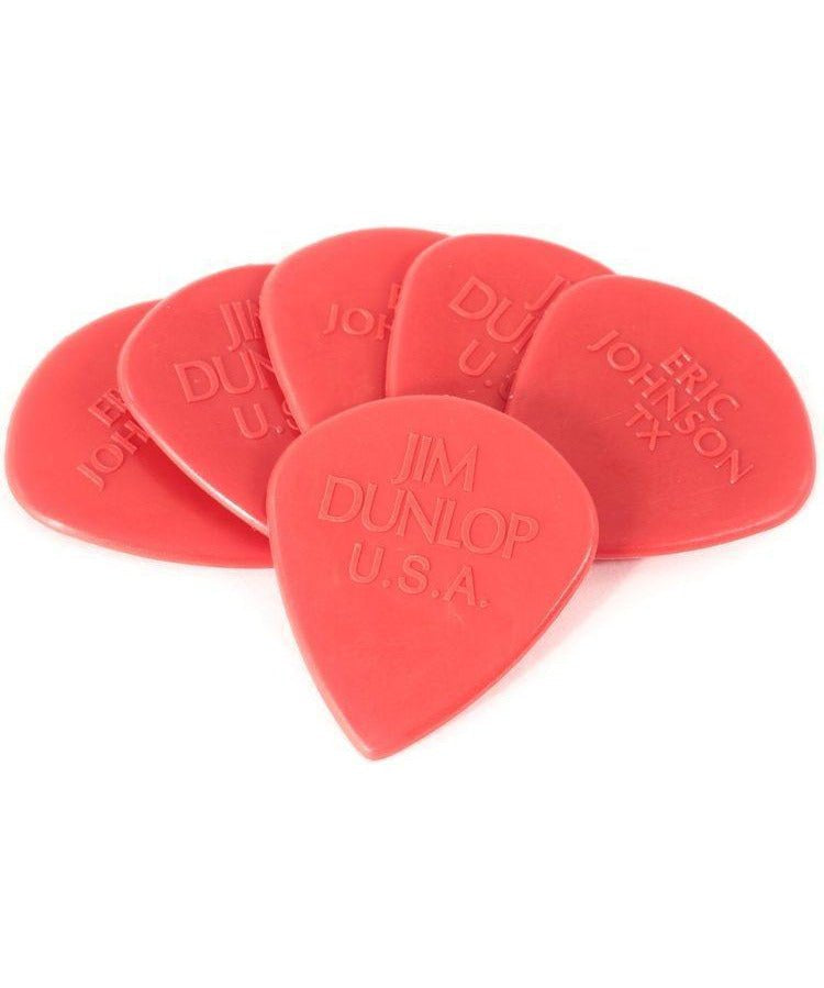 Dunlop 47PEJ3N Eric Johnson Nylon Jazz III Red Nylon, 6 - Pack - Remenyi House of Music