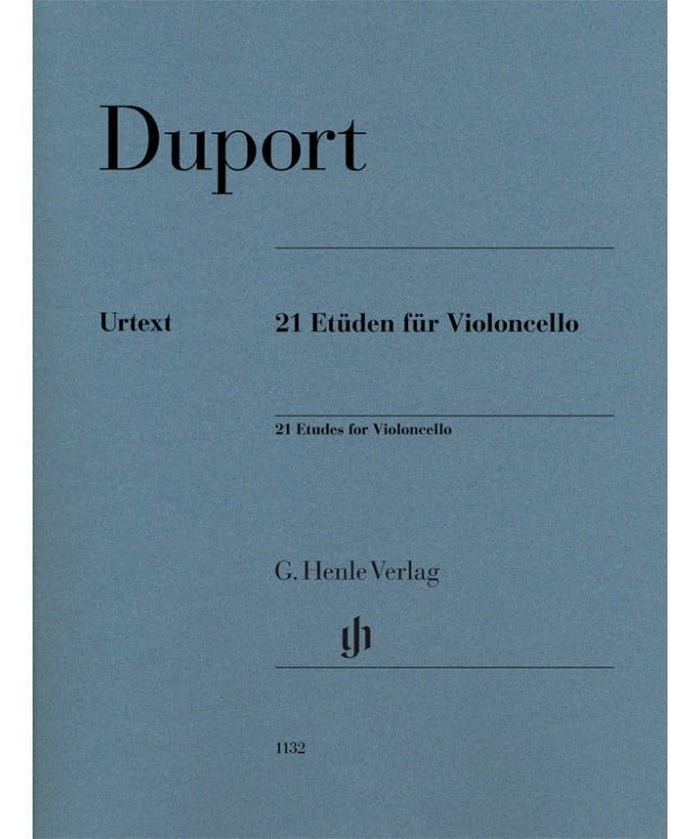 Duport - 21 Etudes for Violoncello - Remenyi House of Music