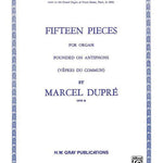 Dupre, M. - Fifteen Pieces (Vepres du Commun), Opus 18 (Complete) - Remenyi House of Music