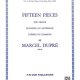 Dupre, M. - Fifteen Pieces (Vepres du Commun), Opus 18 (Complete) - Remenyi House of Music