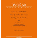 Dvor&aacute;k, A. - String Quartet no. 12 in F major op. 96 "American Quartet" - Remenyi House of Music