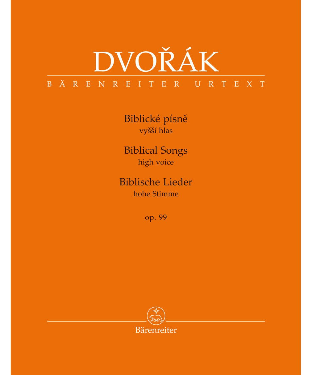 Dvorak A. - Biblical Songs Op 99 High - Remenyi House of Music