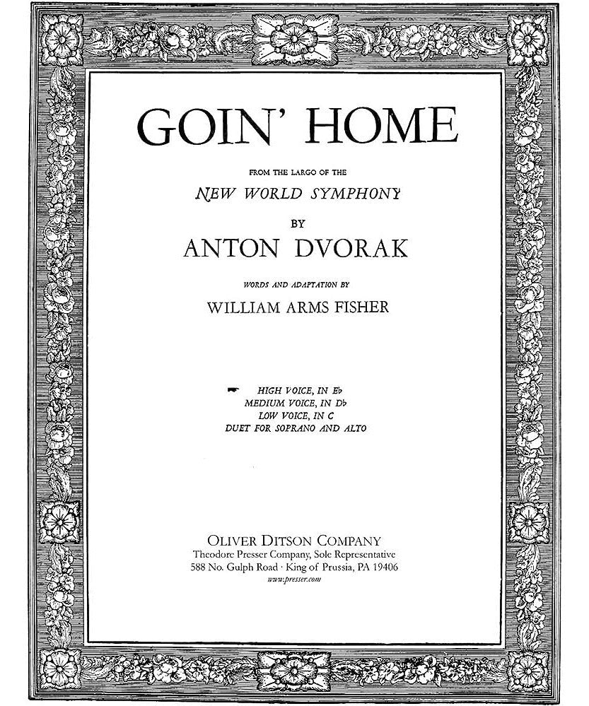 Dvorak A. - Goin' Home - High - Remenyi House of Music