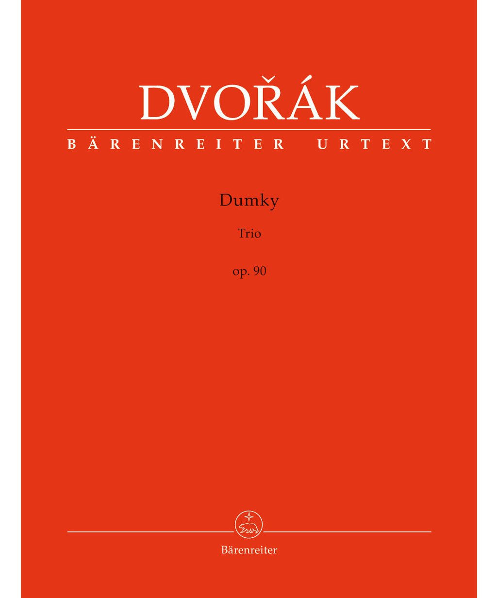 Dvorak A. - Piano Trio In E - Op 90 Dumky - Remenyi House of Music