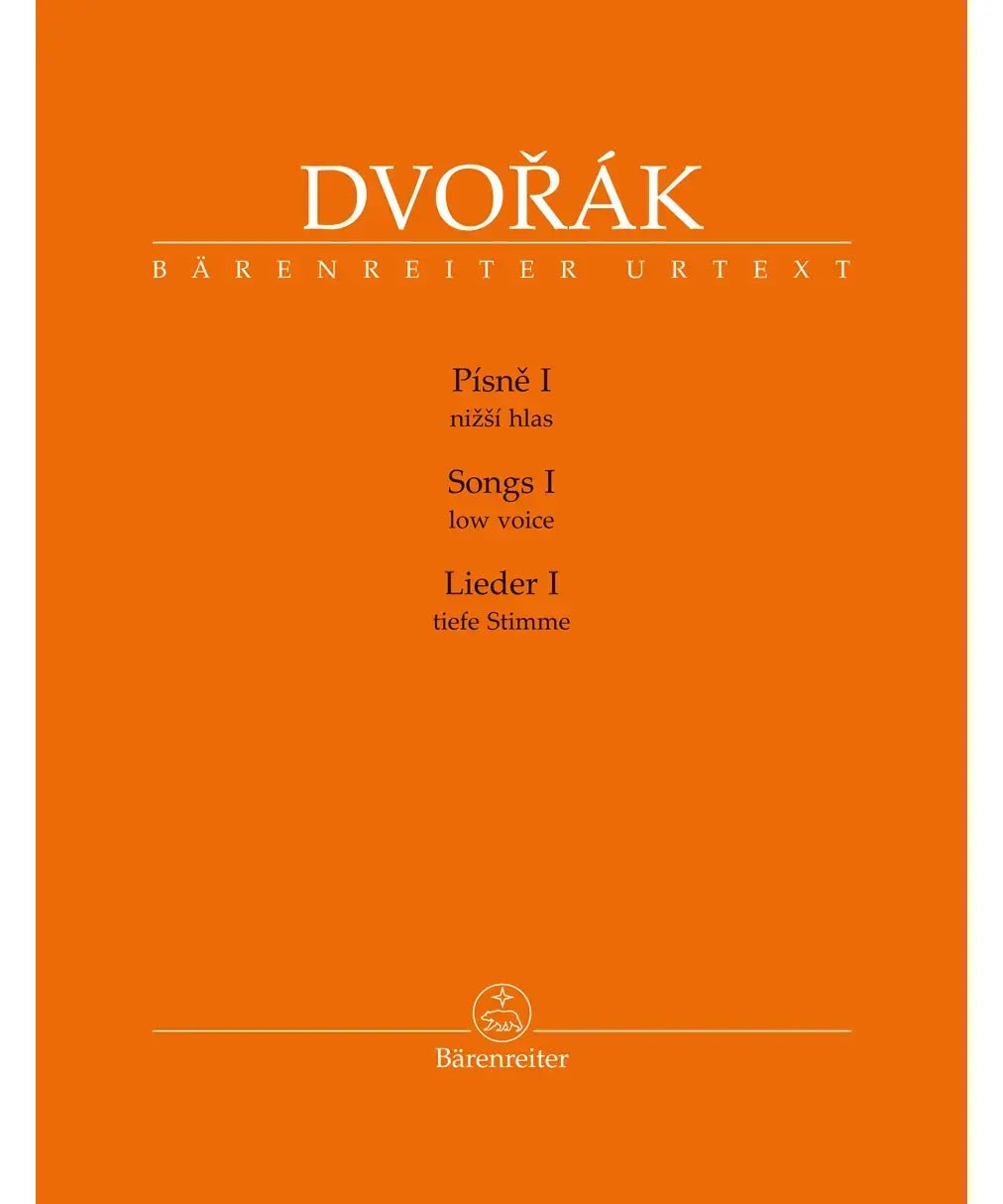 Dvorak, A. - Songs Volume 1 (Low Voice) - Remenyi House of Music