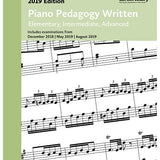 RCM 2019 Official Examination Papers: Piano Pedagogy Written