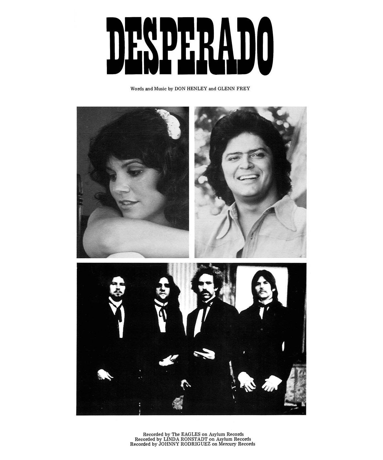 Eagles - Desperado (Piano Vocal) - Remenyi House of Music