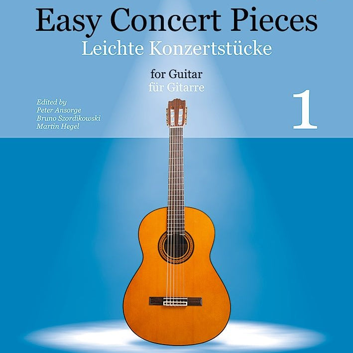 Easy Concert Pieces Guitar – Volume 1 (Book with Online Audio) - Remenyi House of Music