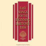 Easy Songs for the Beginning Baritone/Bass - Remenyi House of Music