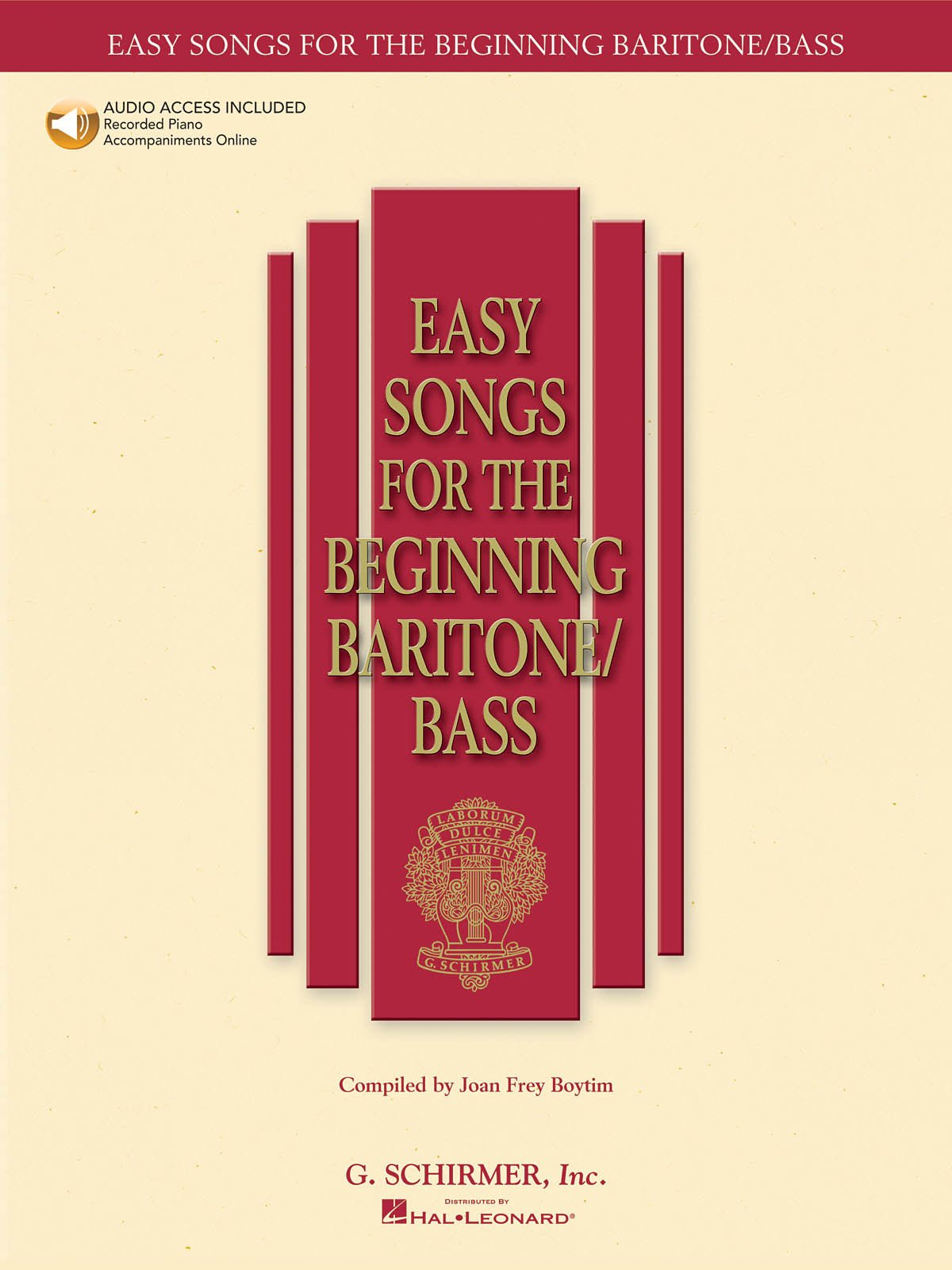 Easy Songs for the Beginning Baritone/Bass - Remenyi House of Music