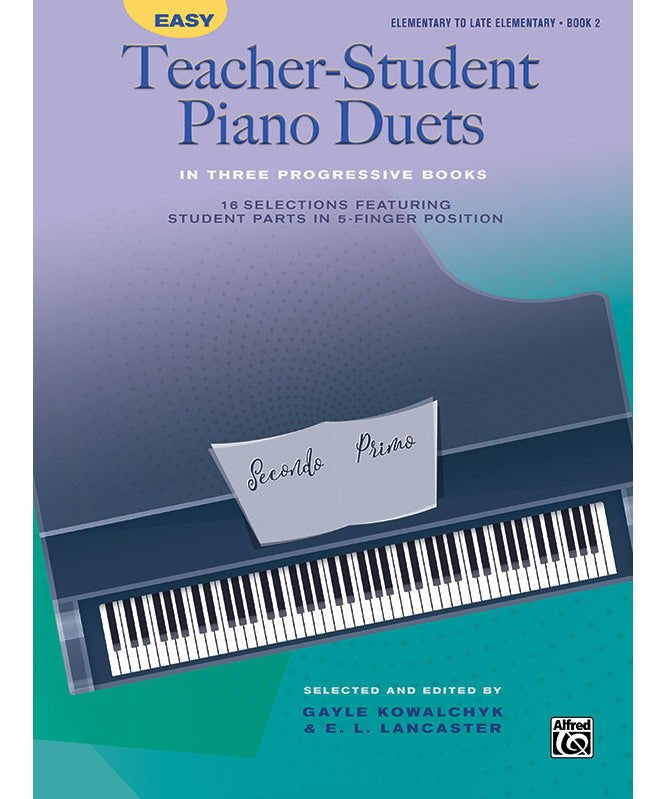 Easy Teacher - Student Piano Duets in Three Progressive Books, Book 2 - Remenyi House of Music