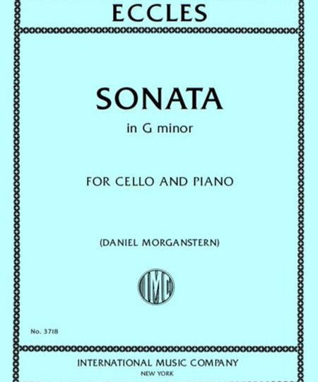 Eccles H. - Cello Sonata in G Minor - Remenyi House of Music