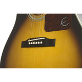 Epiphone AJ-210CE Acoustic Electric Guitar in Vintage Sunburst