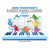 Le cours de piano le plus facile de John Thompson - Partie 2 - Livre uniquement