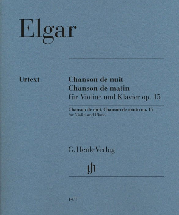 Elgar - Chanson De Nuit, Chanson De Matin Op. 15 - Remenyi House of Music