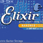 Elixir 12052 Nanoweb Coated Electric Guitar Strings 10 - 46 - Remenyi House of Music