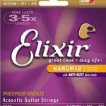 Elixir 16102 Nanoweb Acoustic Guitar Strings - Medium 13 - 56 - Remenyi House of Music