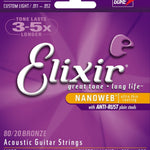 Elixir String 11027 Nanoweb 80/20 Bronze Custom Light - Remenyi House of Music