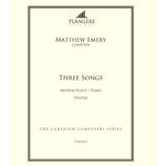Emery, M. - 3 Songs - Medium Voice - Remenyi House of Music