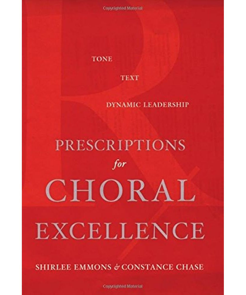 Emmons/Chase - Prescriptions For Choral Excellence - Remenyi House of Music