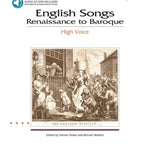 English Songs: Renaissance to Baroque - Remenyi House of Music