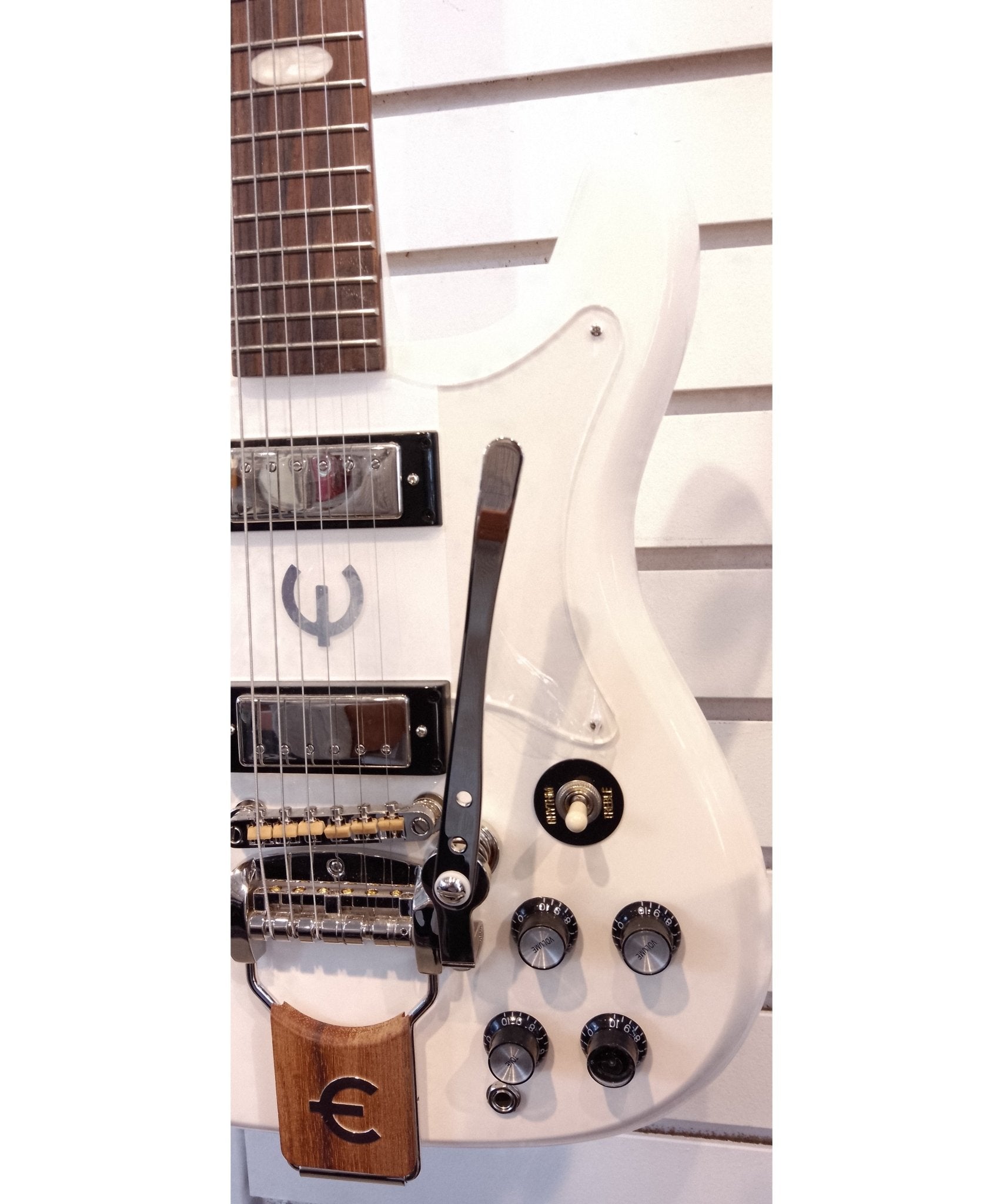 Epiphone Crestwood Custom Electric Guitar (Polaris White) - Remenyi House of Music