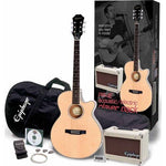 Epiphone Pr - 4E Acoustic - Electric Guitar Player Pack Natural - Remenyi House of Music