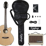 Epiphone Pr - 4E Acoustic - Electric Guitar Player Pack Natural - Remenyi House of Music