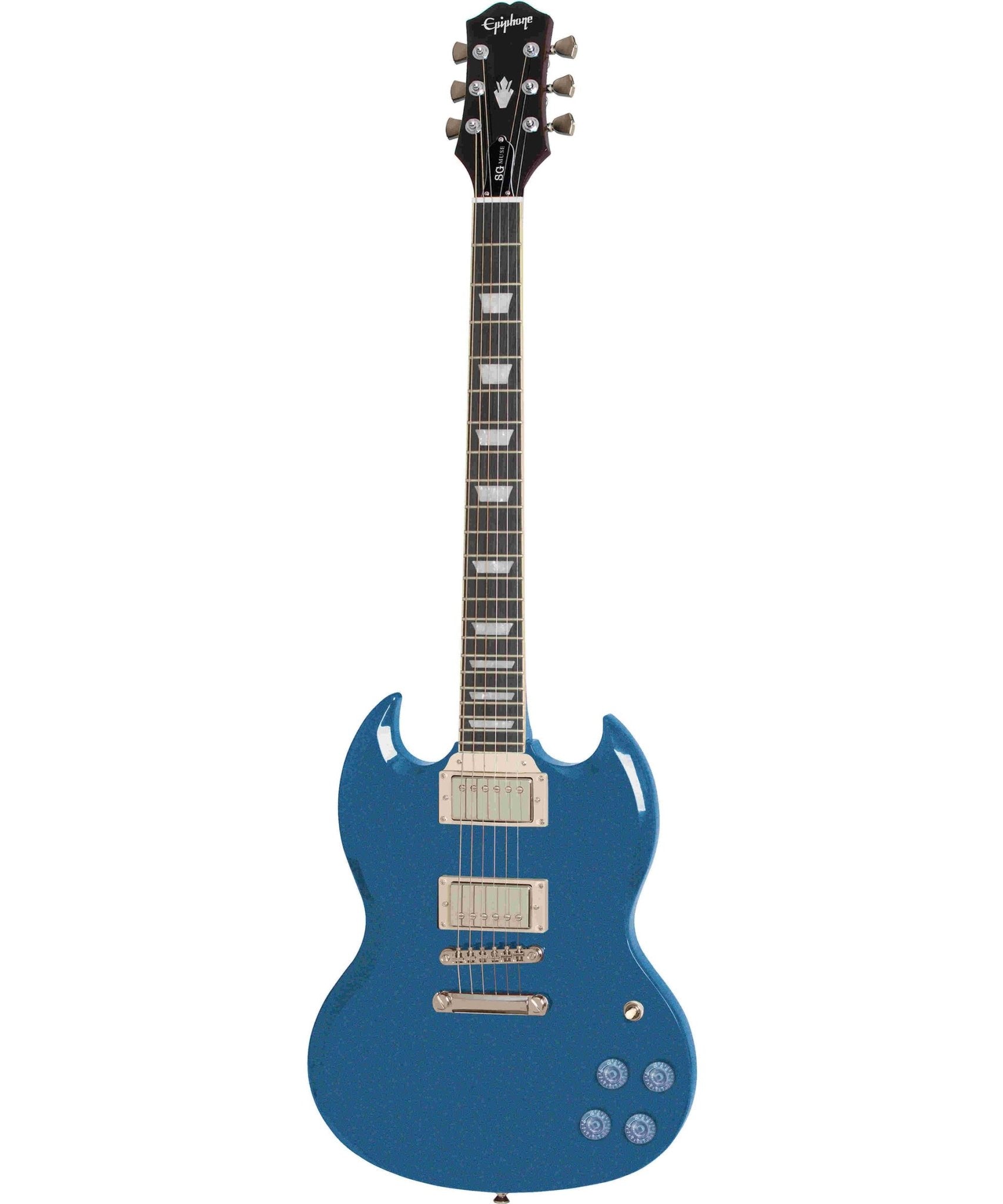 Epiphone SG Muse Electric Guitar (Radio Blue) - Remenyi House of Music