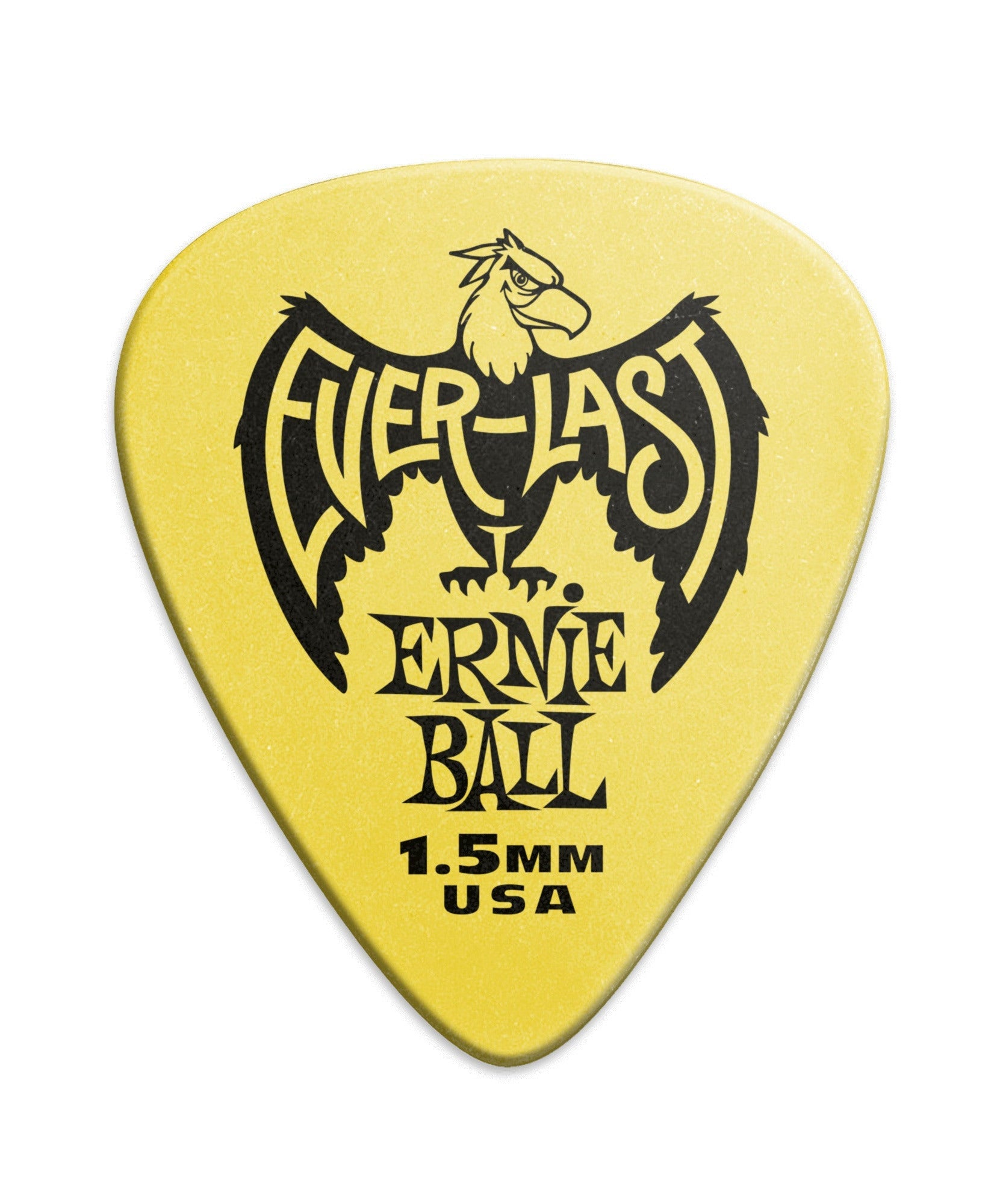 Ernie Ball 1.5mm Yellow Everlast Guitar Picks (P09195) - Remenyi House of Music