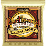 Ernie Ball 2006 Earthwood Extra Light Acoustic Guitar Strings (10 - 50) - Remenyi House of Music