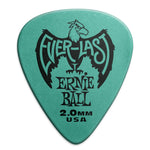 Ernie Ball 2.0mm Teal Everlast Guitar Picks (P09196) - Remenyi House of Music