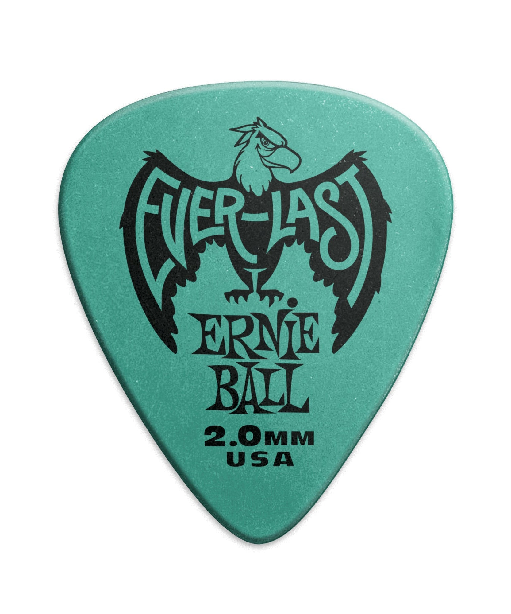 Ernie Ball 2.0mm Teal Everlast Guitar Picks (P09196) - Remenyi House of Music