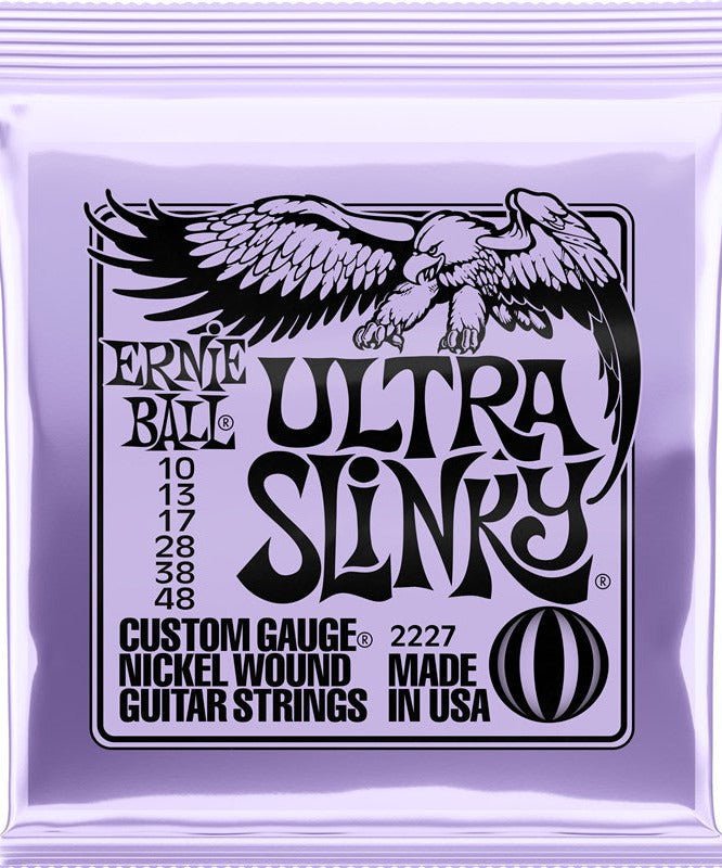 Ernie Ball 2227 Ultra Slinky Nickel Wound Electric Guitar Strings 10 - 48 - Remenyi House of Music