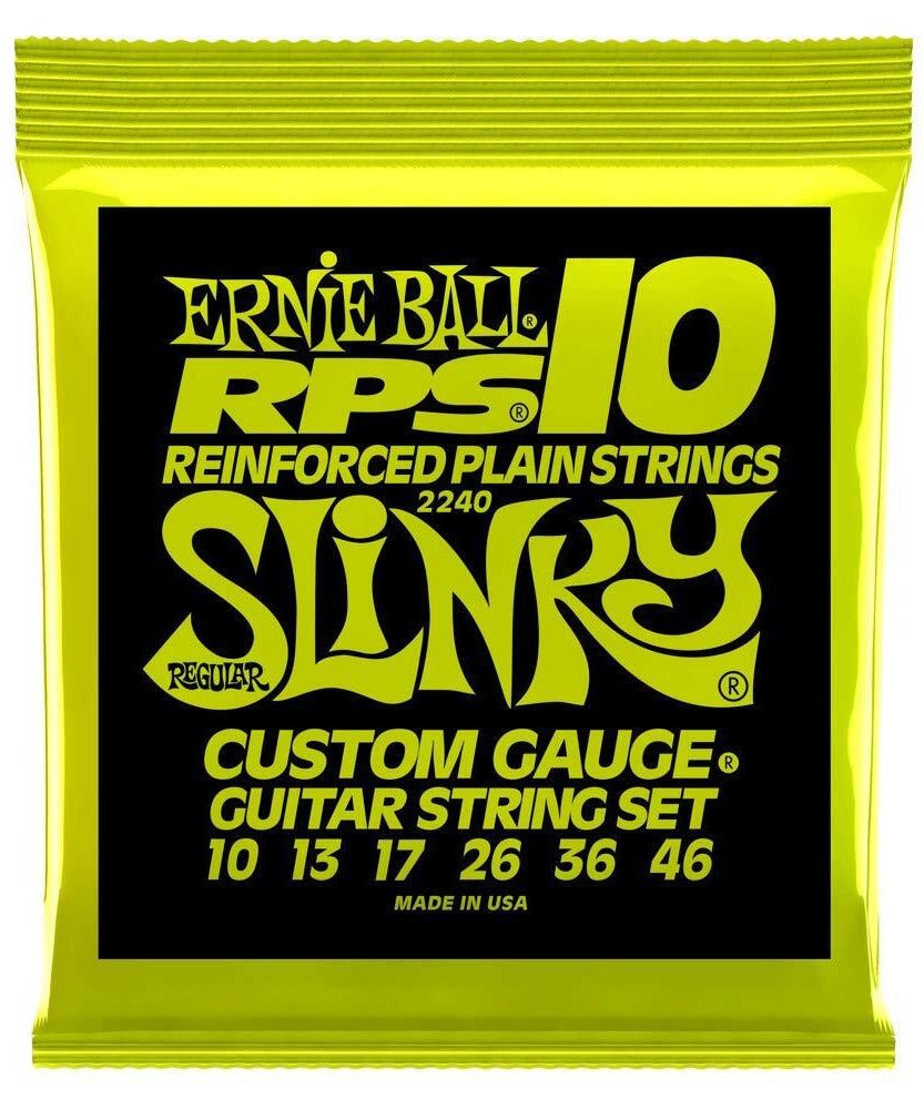 Ernie Ball 2240 Regular Slinky RPS 10 Electric Guitar Strings (10 - 46) - Remenyi House of Music