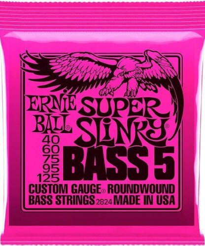 Ernie Ball 2824 Super Slinky 5 - String Bass Strings - Remenyi House of Music