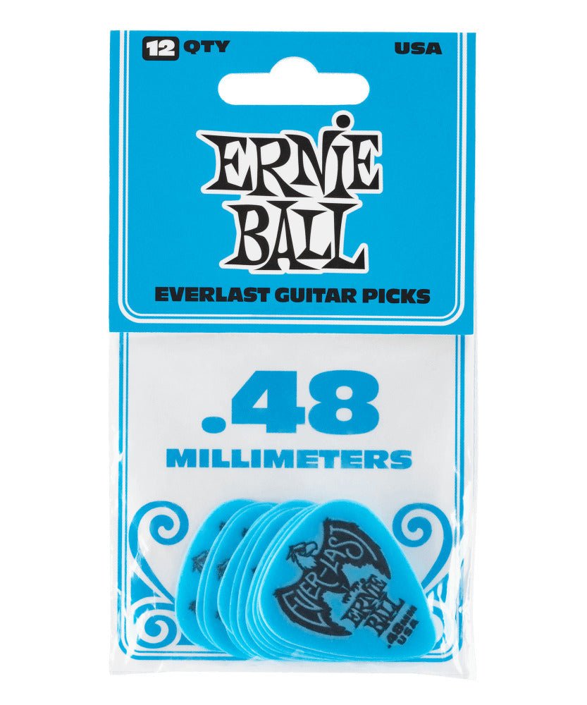 Ernie Ball Everlast picks .48mm set of 12 - Remenyi House of Music