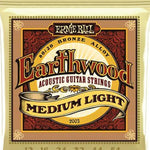 Ernie Ball P02003 Earthwood Medium Light Acoustic Guitar Strings - Remenyi House of Music