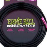 Ernie Ball Straight Instrument Cable 20 Ft Black - Remenyi House of Music