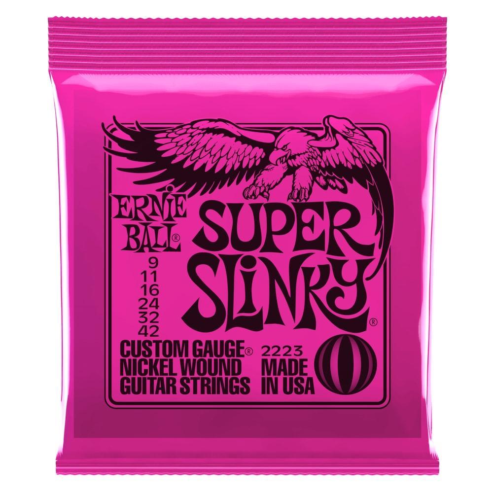 Ernie Ball, Super Slinky Electric Guitar Strings 9 - 42 - Remenyi House of Music