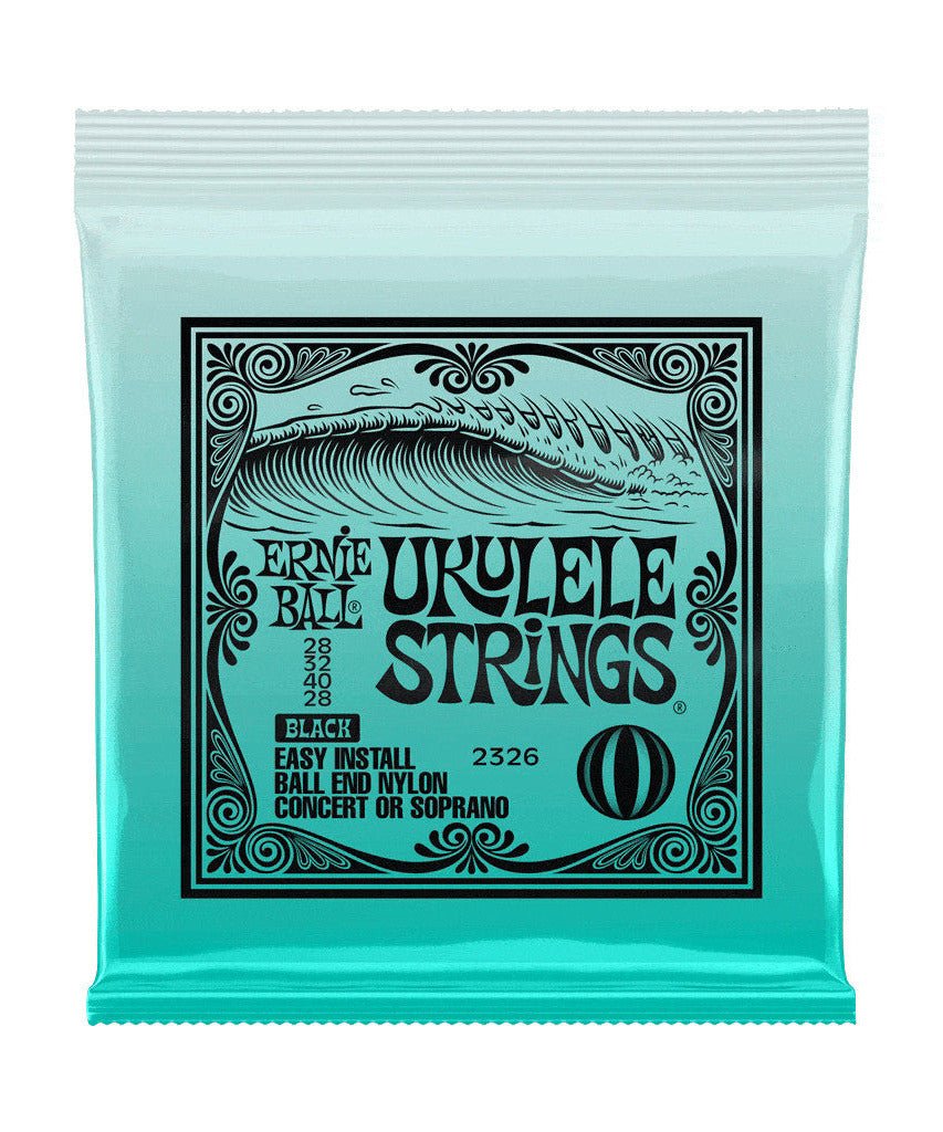 Ernie Ball Ukulele Strings (P02326) Black - Remenyi House of Music