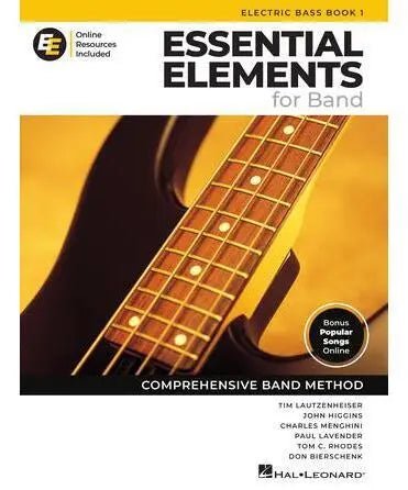Essential Elements for Band - Electric Bass Book 1 with Online Resources - Remenyi House of Music