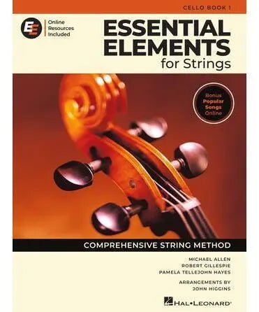 Essential Elements for Strings - Cello Book 1 with Online Resources - Remenyi House of Music