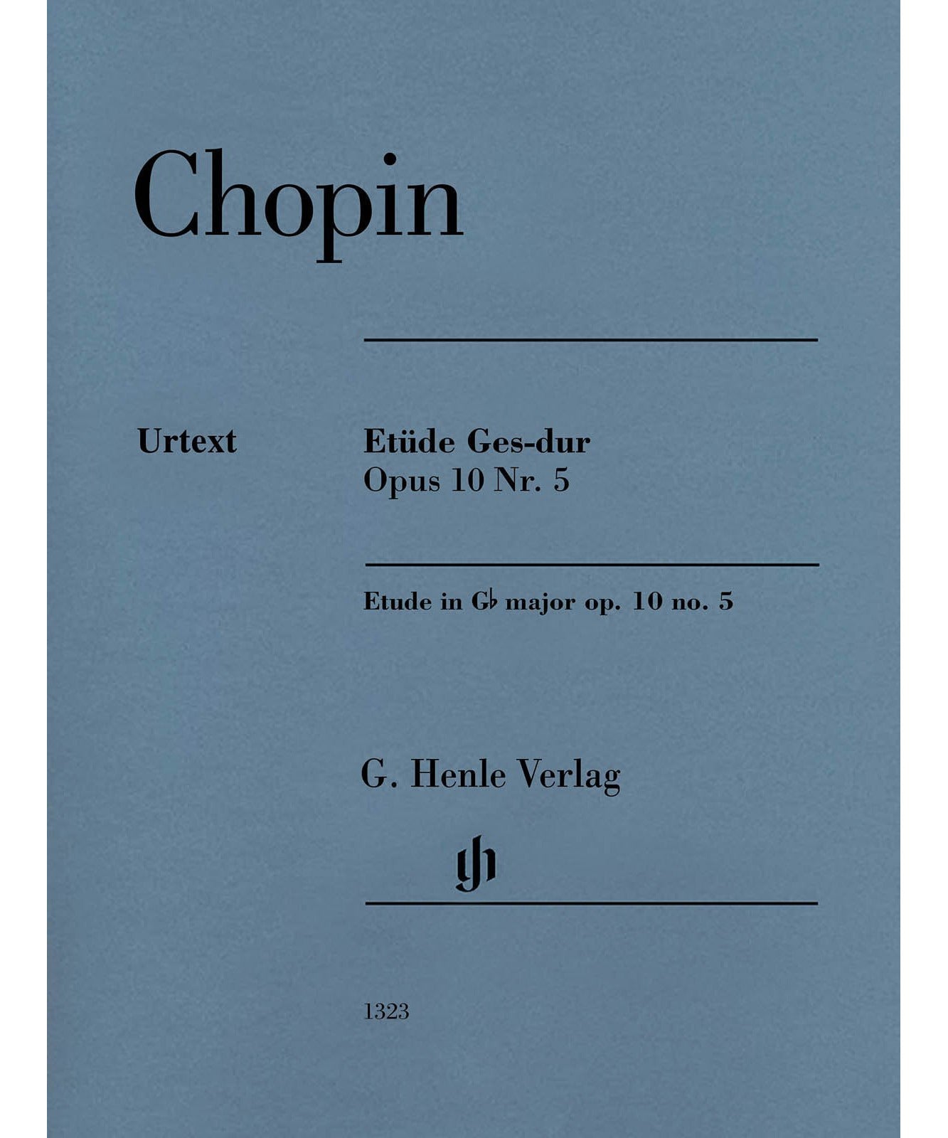 Etude in G - flat Major, Op. 10, No. 5 - Remenyi House of Music