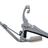Kyser KG6 Quick-Change Acoustic Guitar Capo Silver