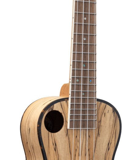 F770C Amahi Classic Spalted Maple Concert w/Offset & Side Soundhole Ukulele - Remenyi House of Music