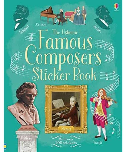 Famous Composers Sticker Book - Anthony Marks - Remenyi House of Music