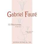 Faure, G. - 13 Nocturnes for Piano - Remenyi House of Music